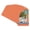 Carnelian Orange, variant on Carnelian Orange Picture Frame Mat for 11x17 Frames - Oval Opening for 9x14 Photos - 1 Mat