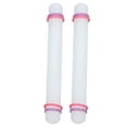 thumbnail image 1 of Plastic Rolling Pin, Sturdy Handle Safe Durable Widely Used Premium Plastic Fondant Roller Nonstick   For Noodles For Bread For Pizza, 1 of 8