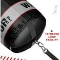 thumbnail image 4 of RDX Punch Bag 60LB,80LB, Leather Adult Punch Bag and Boxing Gloves, 5ft, Black, 4 of 8
