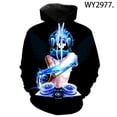 thumbnail image 4 of Nuevas sudaderas con capucha de moda para hombres, mujeres y niños, sudaderas con estampado 3D de DJ, jersey de manga larga para niños y niñas, ropa de calle informal para niños, 4 of 5