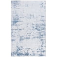 thumbnail image 3 of SAFAVIEH Tacoma Orlando Traditional Machine Washable Area Rug, Grey/Navy, 8' x 10', 3 of 13