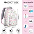 thumbnail image 6 of "Floral Sunflower Backpack - Stylish & Functional School Bag for Women, Water-Resistant, Spacious Compartments, Wildflower Print, Perfect for College & Work", 6 of 6