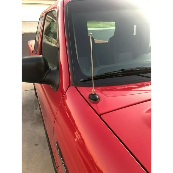9" inch Steel Stainless Antenna Mast Power Radio AM/FM for FORD RANGER 1983-2011 New