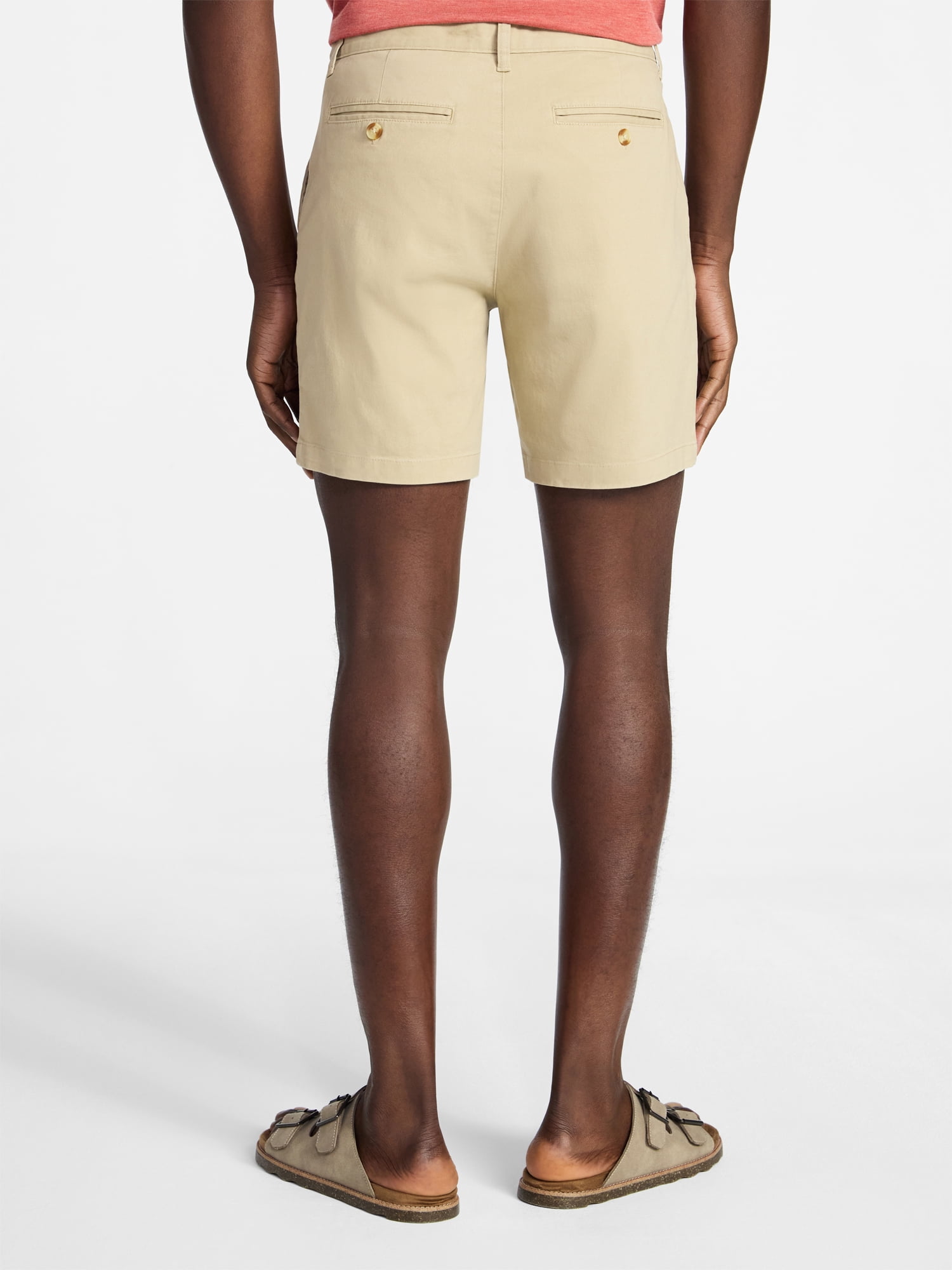 George Men's & Big Men's Modern Fit Flat Front Shorts, 5", 7", 9" Inseams, Sizes 28-54