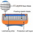 thumbnail image 2 of 24 Paquets de 5 Lames pour Gillette Fusion Proglide Power Kit de Remplacement de Rasoir-Kryp [Livraison Gratuite] Fruugo Se Livraison Gratuite, 2 of 5