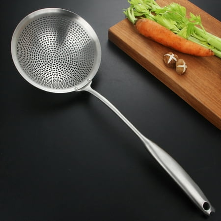 

SPRING PARK Mesh Net Strainer Ladle Skimmer Spoon Colander Juice Filter Stainless Steel
