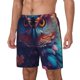 thumbnail image 1 of Fotbe Colorful Feather Owl Traje de Baño para Hombre – Shorts de Natación de Secado Rápido con Forro y Bolsillos-Large, 1 of 6
