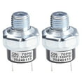 thumbnail image 1 of 2pcs 70-100PSI Air Compressor Pressure Switch /4\" NPT 12V/24V For Train, 1 of 10