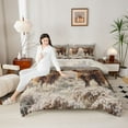 thumbnail image 4 of Castle Fairy Highland Bull Full Size Comforter Sets 3-Piece for Kids Teens Adults,Farmhouse Animal Bedding Comforter Set,Exotic Style Lightweight Bedding Sets,Breathable Home Decor,Reversible, 4 of 8