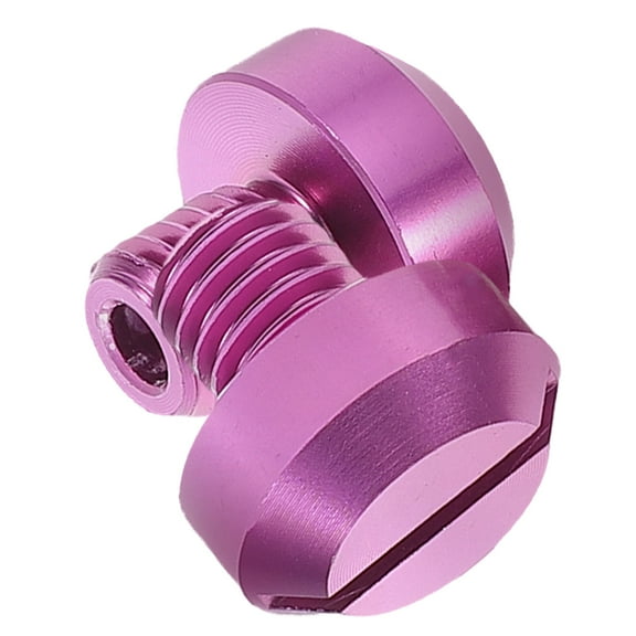 Masteelf 2pcs Motorcycle Mirror Hole Plugs Screws Compatible for Suzuki Aluminum Alloy Rearview Mirror Caps