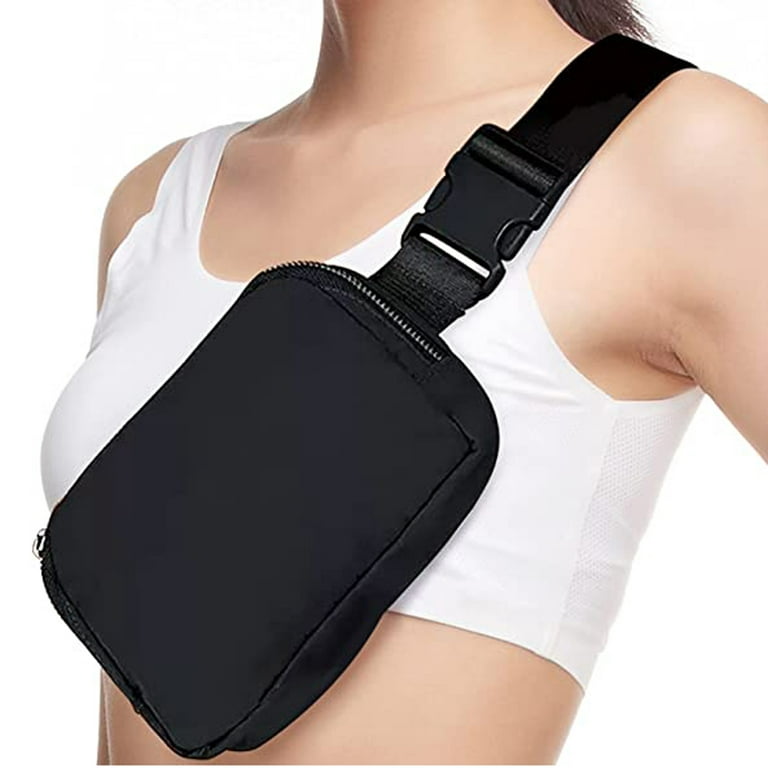  Crossbody Fanny Pack for Women Men, Everywhere Belt Bag with  Adjustable Strap, Mini Belt Bag Fashionable Waist Bag for Outdoor Hiking  Running Travel Casual White : Clothing, Shoes & Jewelry