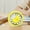 Yellow, variant on Konghyp Style Mechanical Kitchen Soup Timer – Stainless Steel Timer with Magnet; Reliable Reminder for Baking and Cooking, Perfect for Students and Managers.