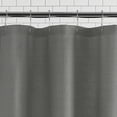 thumbnail image 3 of Mainstays Grey Waffle Weave Textured Fabric Shower Curtain, 72" x 72", 3 of 5