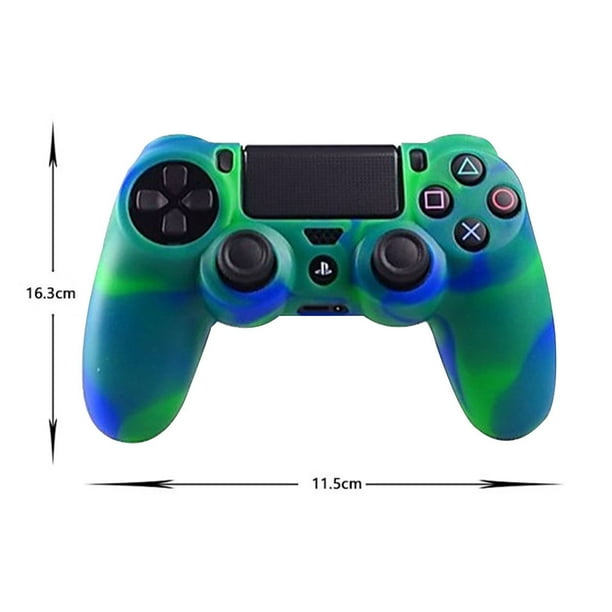 PS4 Controller Skin Grip Cover Case Set Protective Soft Silicone