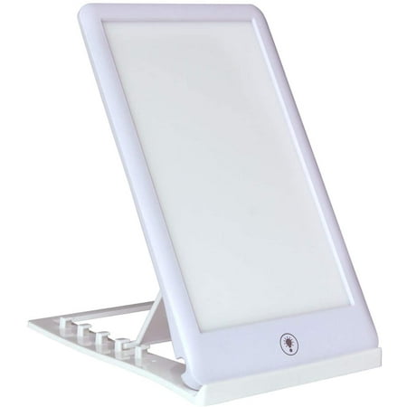 Global Care Market® Full Spectrum Light Therapy Lamp | Portable SAD Light Therapy Energy Lamp with Ultra Bright 10,000 Lux LED Lamp