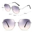 thumbnail image 2 of Lunettes de Soleil de Mode Simples à Tailler Irrégulières, en AC, 2 of 5