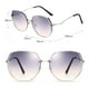 thumbnail image 2 of Gafas de sol de moda simples con tendencia de recorte de montura completa irregular, hechas de AC, 2 of 5