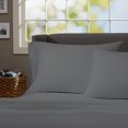 thumbnail image 5 of Twin Flat Sheet Only - Soft & Comfy 100% Cotton- By Crescent Bedding (Twin , Grey), 5 of 6