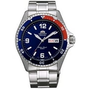 Orient Men's FAA02009D Red Blue Bezel Mako II Stainless Steel 200M Diver Watch