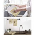 thumbnail image 5 of Bees Kitchen Dish Towels for Drying Dishes Set of 3, Daisy Flowers Spring Summer Honey Floral Leaf Plant Waffle Weave Microfiber Hand Tea Bathroom Towels Quick Dry & Absorbent Towel 15.7x23.6, 5 of 7