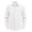 White, variant on Arshiner Boys Long Sleeve Dress Shirt Solid Button Down Shirt School Formal Uniform Shirts with Pocket 5-12 Years