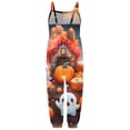 thumbnail image 5 of MIASHUI Combinaison pour Filles Tenue Confortable Sans Manches Imprimés Halloween Pantalon Décontracté, 5 of 5