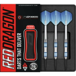 ほぼ新品☆RED DRAGON DART THAT DELIVER RED DRAGON Professional 24g Tungsten Darts Set with Flights