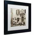thumbnail image 2 of Trademark Fine Art "Tuscany Caffe VI" Canvas Art by Alan Blaustein, White Matte, Black Frame, 2 of 4
