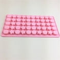 thumbnail image 2 of Moldes de chocolate de 50 agujeros para hornear moldes de fondant moldes de pudín de silicona Feliz Sencillez, 2 of 5