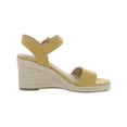 thumbnail image 2 of LifeStride Womens Tango 2 Faux Leather Floral Wedge Sandals, 2 of 3