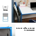 JJS Small Computer Desk Simple Style Writing Desk for Small Spaces 31 ...