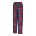 thumbnail image 3 of Men's Concepts Sport  Navy/Red New England Patriots Vector T-Shirt & Flannel Pants Sleep Set, 3 of 3