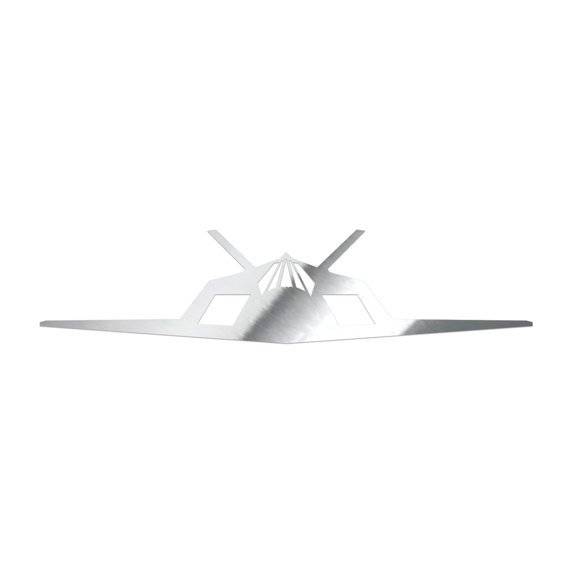 F-117 Nighthawk Sticker Decal Die Cut - Self Adhesive Vinyl - Weatherproof - Made in USA - Many Color and Sizes - f117 stealth attack aircraft bomber technology