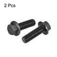 thumbnail image 3 of M16x50mm Hex Serrated Flange Bolts 10.9 Grade Carbon Steel Screws 2 Pack, 3 of 5