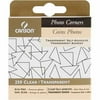 Canson Self-Adhesive Acid-Free Photo Corners (Clear)