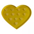 thumbnail image 1 of 2xSoporte De Pegamento Para Pestañas Soporte Profesional En Forma De Corazón Para Extensión De Pestañas Corazón Amarillo, 1 of 7