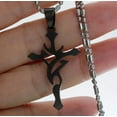 thumbnail image 3 of R.H. Jewelry Stainless Steel Pendant, Christian Symbols Cross Necklace, 3 of 4