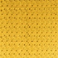 thumbnail image 1 of Ahgly Company Indoor Square Abstract Yellow Modern Area Rugs, 5' Square, 1 of 4