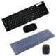thumbnail image 2 of Juego de teclado y mouse inalámbricos silenciosos de tamaño completo para computadora con Windows, 2 of 5