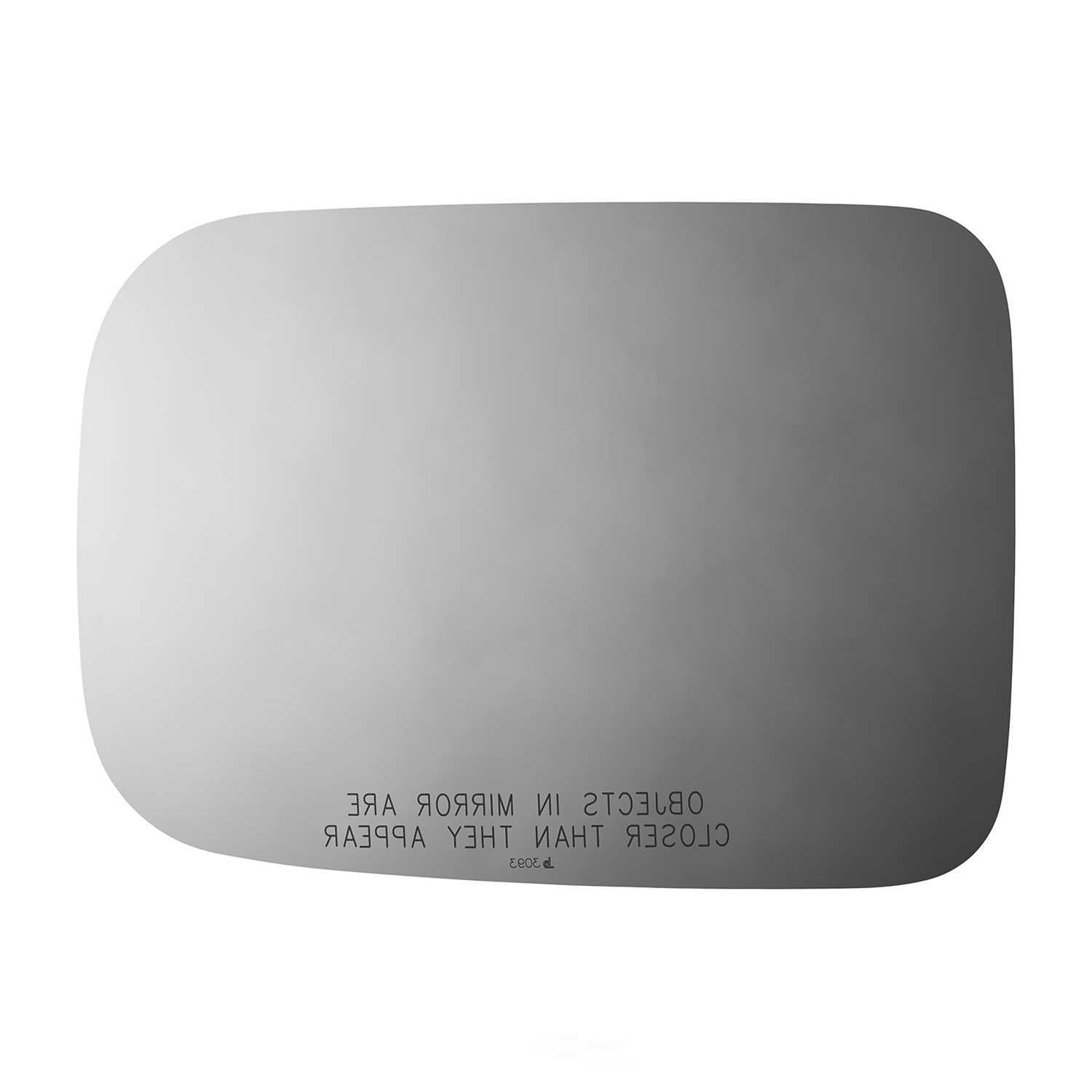 Burco Side View Mirror Replacement Glass - Clear Glass - 3093