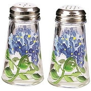 Grant Howard 39042 Salt and Pepper Shaker Set Hand Painted with Hydrangeas, Blue
