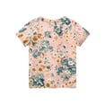 thumbnail image 6 of Cute Summer Tops for Girls Size 7-8 Soft Casual Short Sleeve Crew Neck Girls Shirts Funny Daisy Floral Print T-Shirts Girls Clothes Tee Tops Multicolor 2-3 Years, 6 of 6