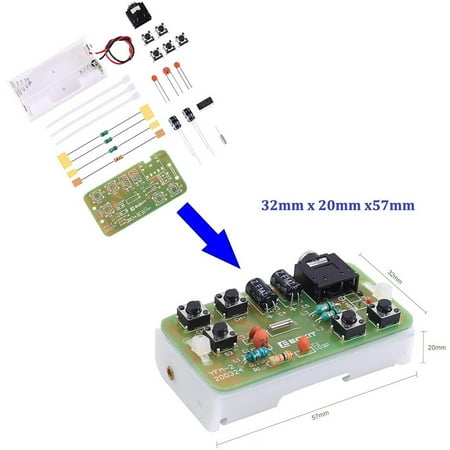 

FM stereo radio module 76-108MHz wireless transceiver PCB board welding kit