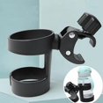 thumbnail image 2 of Universal Cup Holder Easy to Install 360 Rotation Wheelchair Cup Holder Stroller Accessories Harmless to Children, 2 of 5