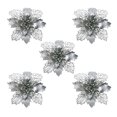 thumbnail image 2 of Christmas Artificial Flower, Home Decoration, Sequined Reflective Crafts Creative DIY Holiday Props, 2 of 6