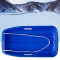 thumbnail image 2 of tredstone Large Plastic Skis Children Grass Skiing Board Sand Sliding Board Children Sled Snow Sledge Snow Sledge Toboggan Rope Small 65cm green, 2 of 6