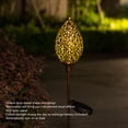 thumbnail image 4 of Ground Insert Light, IP44 Decorative Solar Garden Lamp Exquisite  For Landscape, 4 of 8