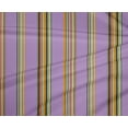 thumbnail image 3 of oneOone Tissu Polyester Lycra Multicolore Rayé Tissu de Couture BTY 56 Pouces de Large, 3 of 3