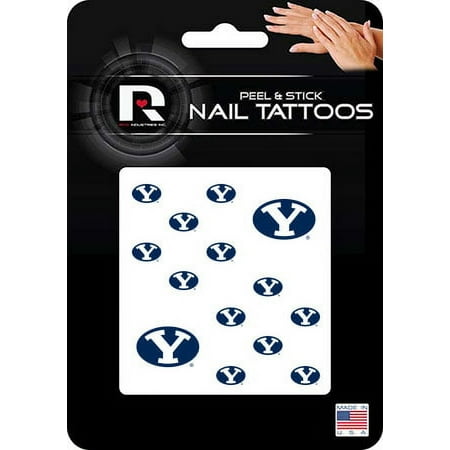 BYU NAIL TATTOOS
