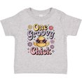 thumbnail image 3 of Inktastic One Groovy Chick Boys or Girls Baby T-Shirt, 3 of 5